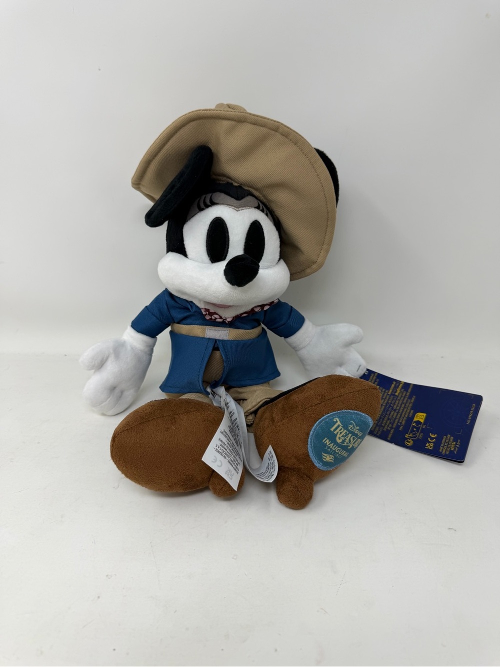 NWT Disney Cruise Line Treasure Inaugural Sailings 15" Minnie Mouse Plush